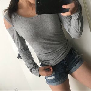 cold shoulder top